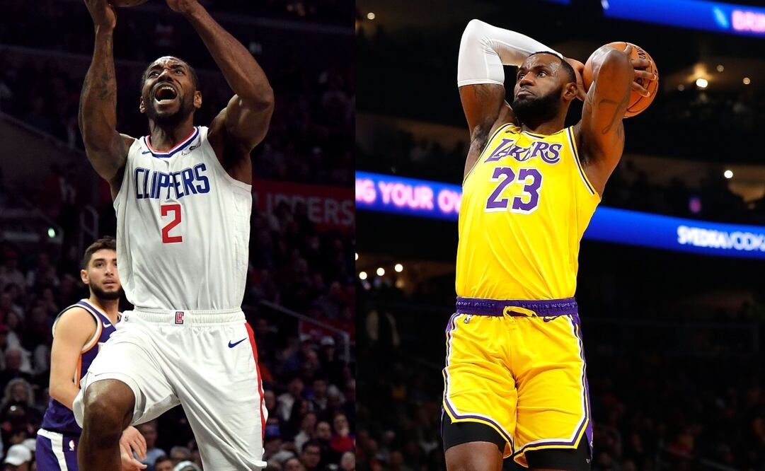 La cartelera navideña de la NBA tiene este duelo californiano. Fotos: AFP