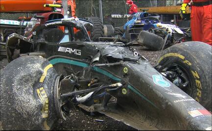 Bottas y Russell dan su versión sobre el accidente en el GP de Emilia-Romagna