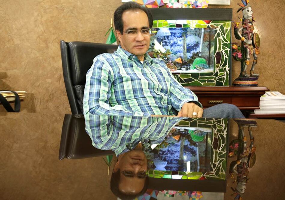 René Bejarano Martínez. Coordinador de IDN en el PRD (LUIS CORTÉS. EL UNIVERSAL)