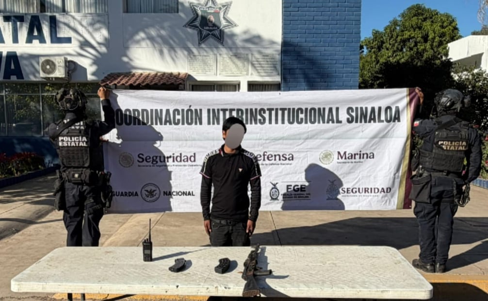 Detención en Sinaloa. Foto: especial