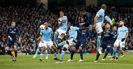 Manchester City y Real Madrid, con empate sin goles