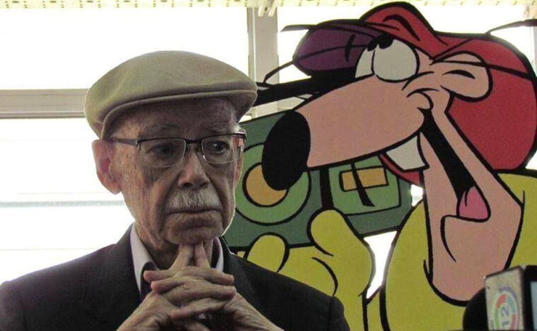 Manuel García Ferré y Larguirucho. Fuente: Twitter @ShowmundialShow