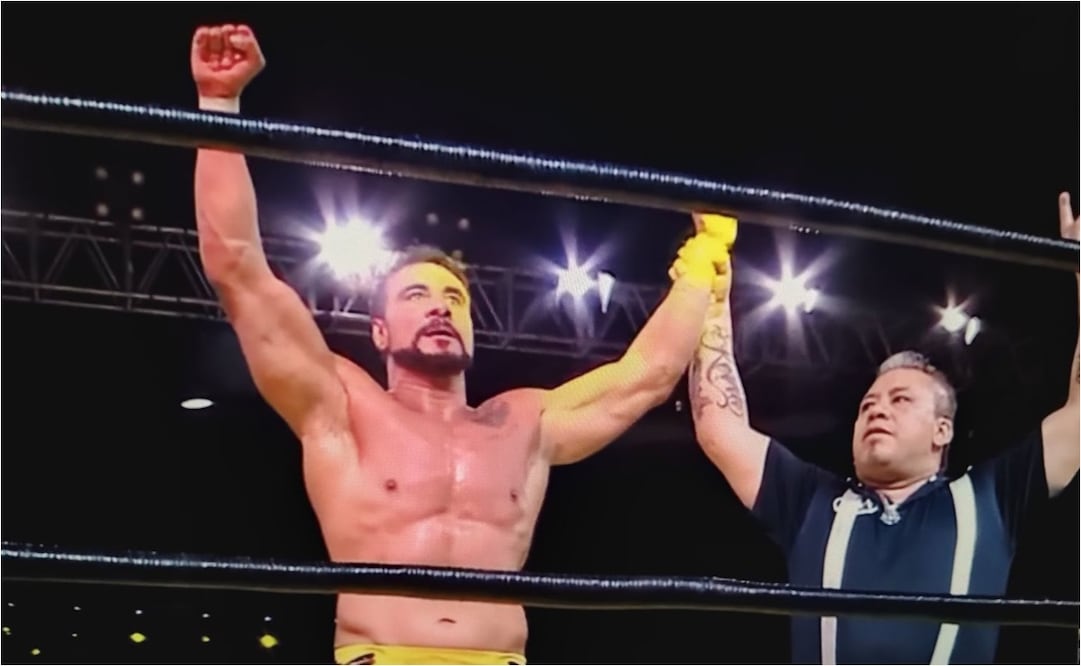 El megacampeonato de Lucha Libre AAA se quedó en manos de El Patrón | FOTO: Redes Sociales