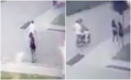 Captan en video robo a dos jovencitas en Tecámac