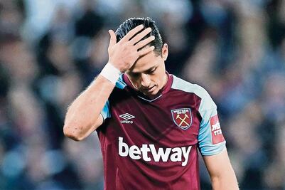 Le ponen a Chicharito 6.8 de calificación