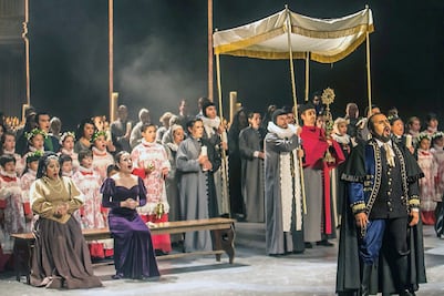 El público ovaciona Tosca en el Palacio de Bellas Artes