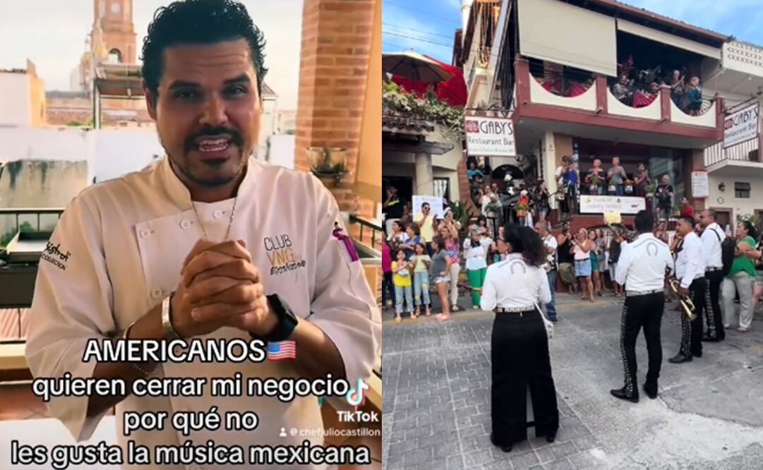 Chef mexicano denuncia a extranjeros por querer cerrar su negocio en Puerto Vallarta. Foto: Captura de video