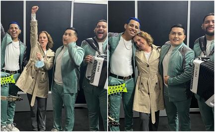 Beatriz Gutiérrez Müller celebra presentación de Grupo Firme “que hizo tronar al Zócalo”