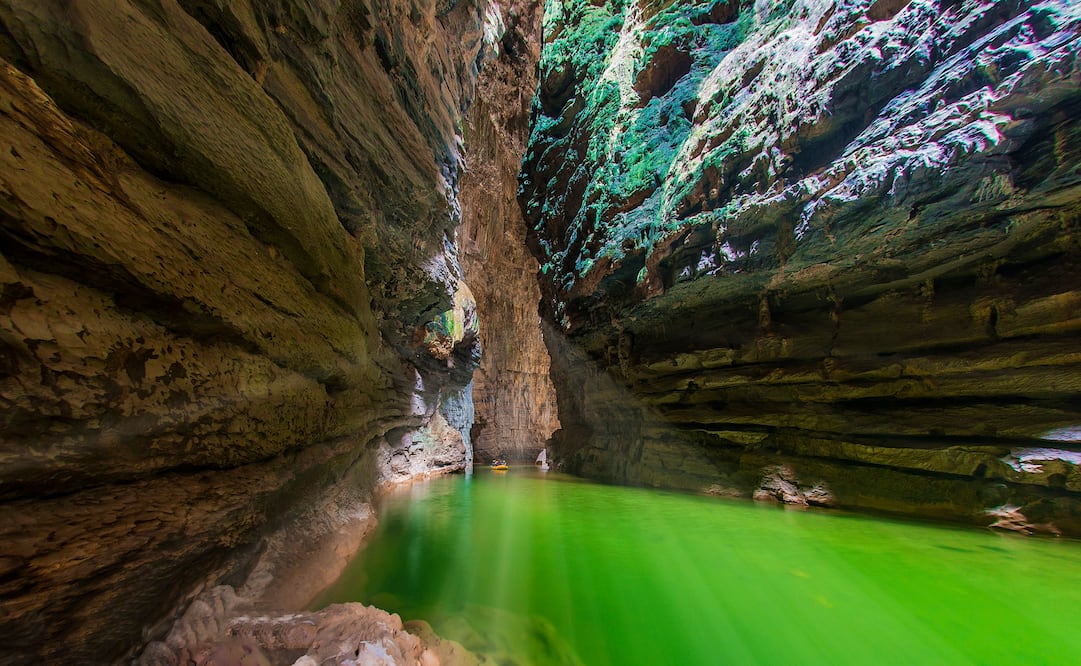 El Túnel del Tiempo en el Cañón Río La Venta. (Foto: Cortesía Tomás Torres Guzmán)