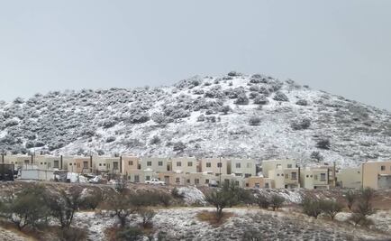 Prevén nevadas en Sonora por frente frío 10