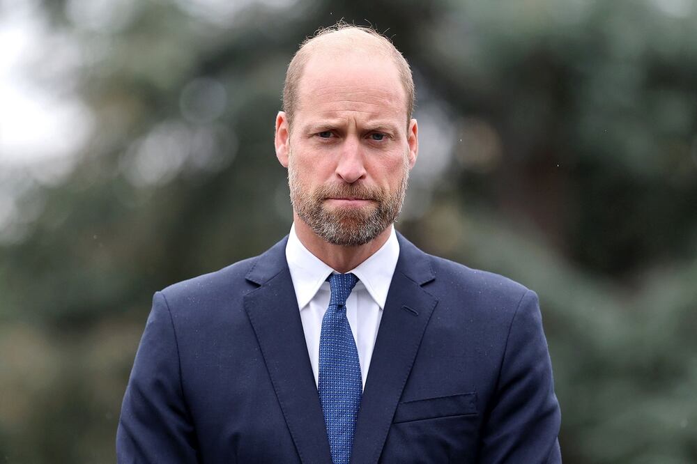 El príncipe William asiste a la inauguración del Memorial Humanitario Global en Londres el 1 de octubre. Foto: AFP