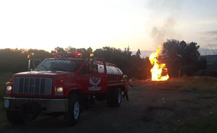 Fuga en ducto de gas de Pemex deja seis lesionados en Puebla