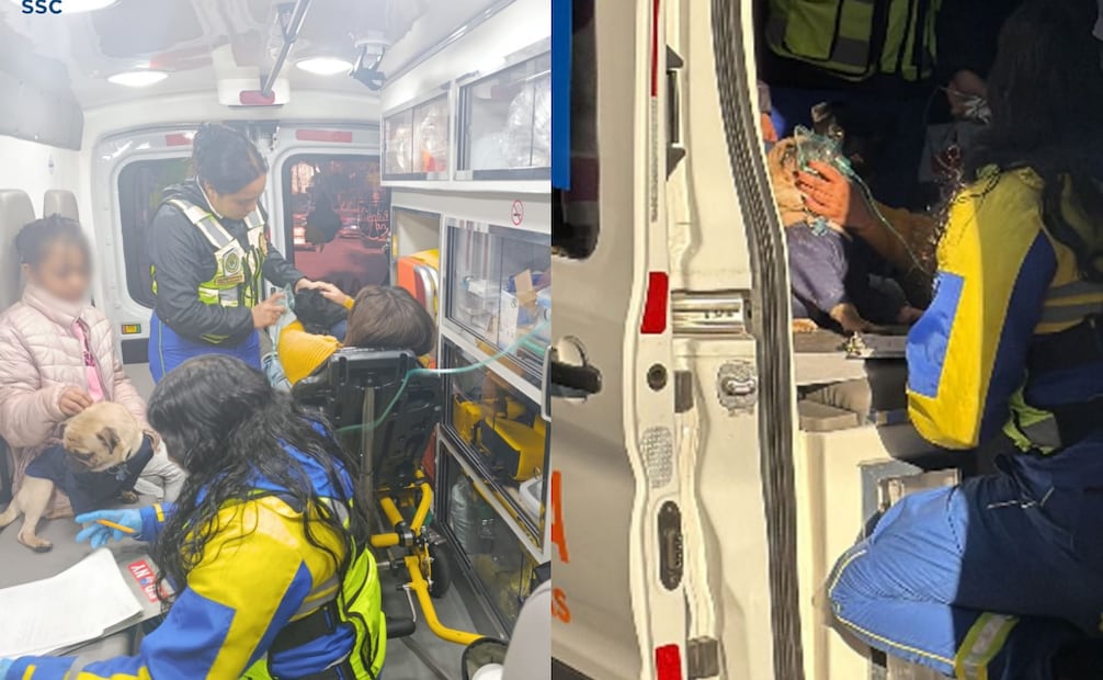 Tres personas intoxicadas por inhalación de monóxido de carbono en la alcaldía Cuauhtémoc.
Foto: Especial.