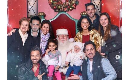 La familia Derbez-Ochmann se divierte en Navidad
