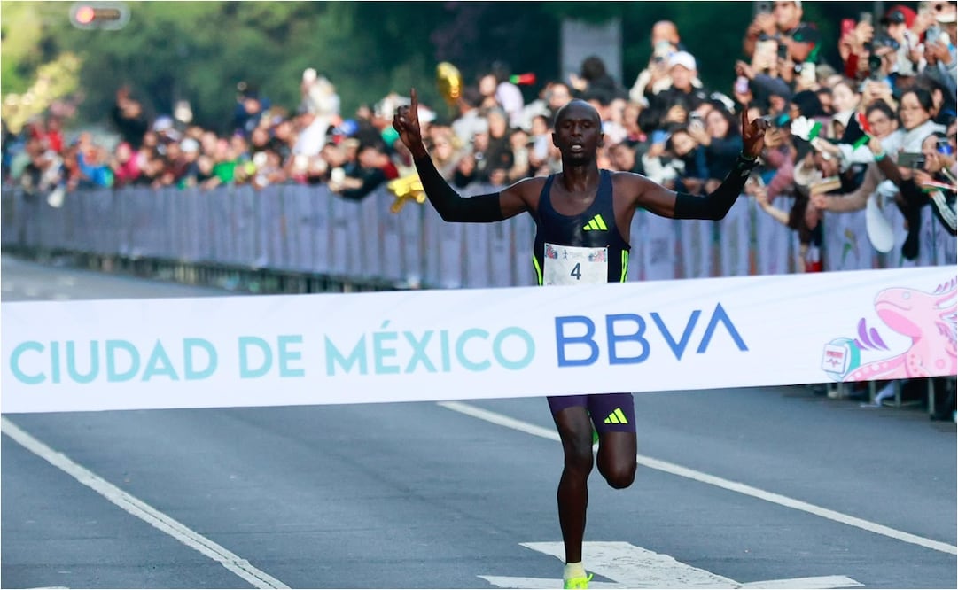 FOTO: Kenia brilla en el Medio Maratón de la CDMX; México consigue el tercer lugar de la rama varonil - DIEGO SIMÓN / EL UNIVERSAL
