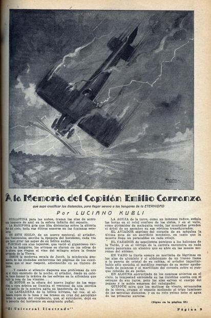 El sobrino de Carranza que fue un piloto de leyenda