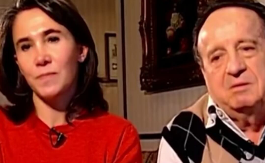 Florinda Meza y Roberto Gómez Bolaños. Foto: Youtube, programa "Pasiones".