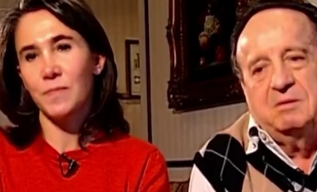 Florinda Meza y Roberto Gómez Bolaños. Foto: Youtube, programa "Pasiones".