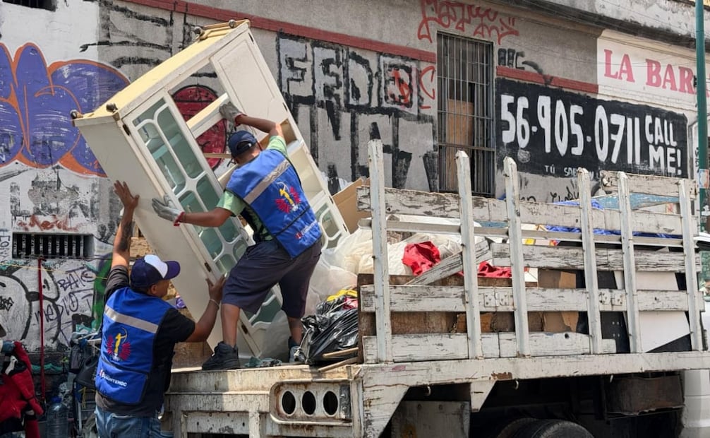 Campamentos de personas en situación de calle. Foto: especial