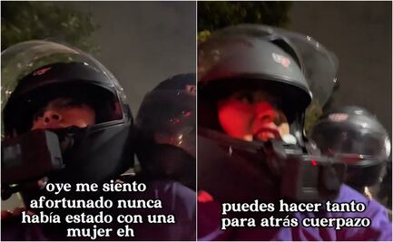 Conductora de moto por aplicación exhibe acoso de pasajero; “¿haces otros servicios?”