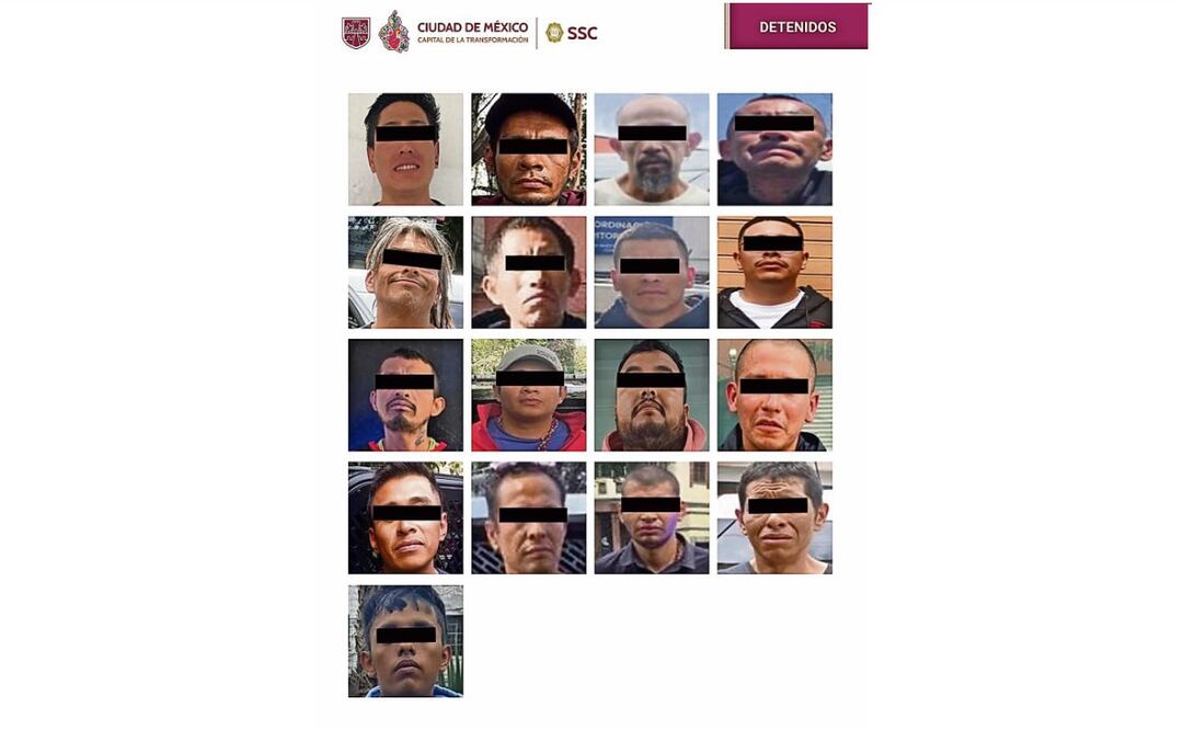 Los imputados vendían la droga al menudeo en la Cuauhtémoc. Foto: Especial