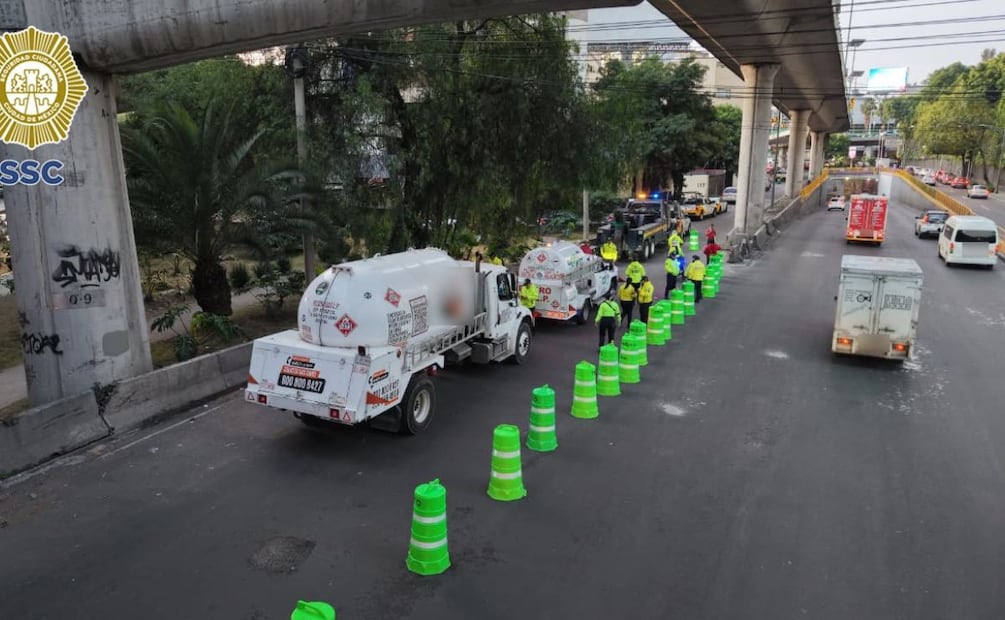 El dispositivo estuvo realizado por efectivos de la Subsecretaría de Control de Tránsito de la SSC, quienes realizaron 10 revisiones. | Foto: Especial.