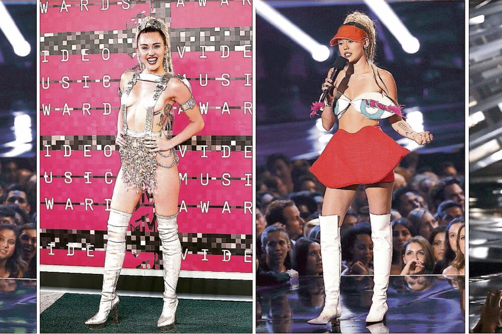 Miley tuvo una evolución marcada y obvia desde que era Hannah Montana hasta llegar a su etapa como coach de La Voz, mostrando que tiene talento (ARCHIVO EL UNIVERSAL)
