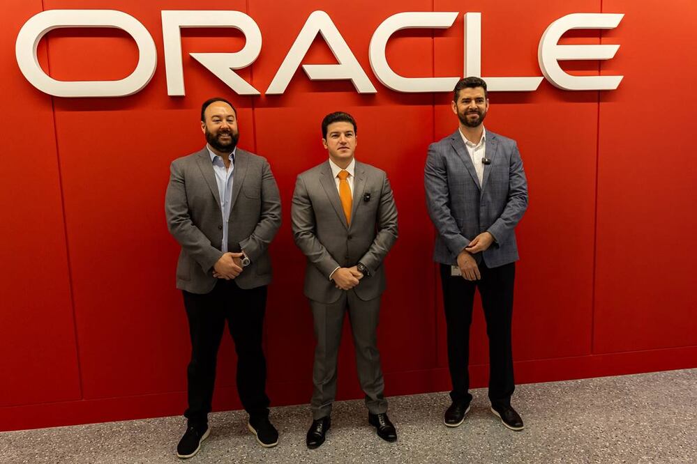 El gobernador de Nuevo León visitó los corporativos de Oracle y Silicon Labs, con el objetivo de plantear nuevas inversiones en el área de tecnología. Foto: Especial