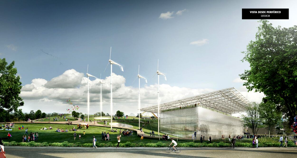 Bocetos del nuevo Museo Nacional de Energía y Tecnología (ARCHIVO. EL UNIVERSAL)