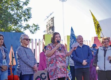 Xóchitl Gálvez: “Échenme sola a Sheinbaum, no estén de montoneros”