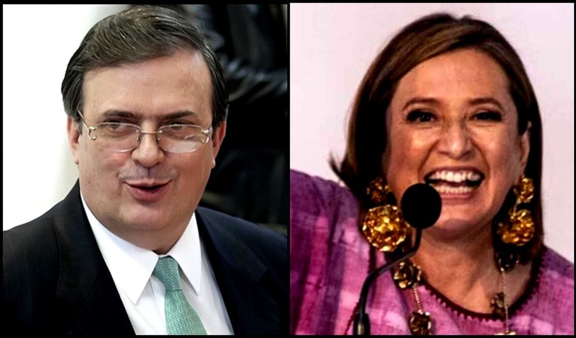 El aspirante a la presidencia, Marcelo Ebrard, insistió con su invitación a la senadora Xóchitl Gálvez a que tengan un debate, de cara a la elección de 2024. Foto: especial