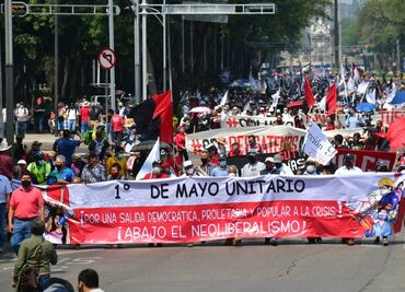 Día del Trabajo 2025; sigue aquí el minuto a minuto del avance de los contingentes en la CDMX