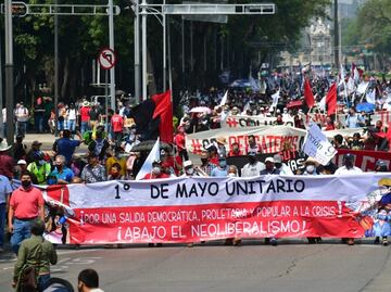 Día del Trabajo 2025; sigue aquí el minuto a minuto del avance de los contingentes en la CDMX