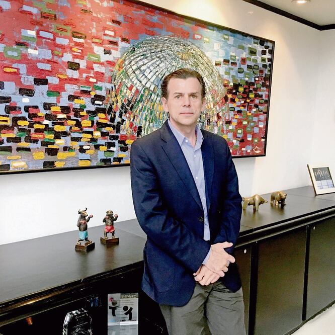 Director general de Grupo BMV, José Oriol Bosch. Foto: MIGUEL PALLARES. EL UNIVERSAL