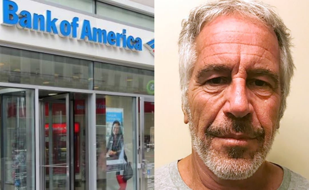 Bank of America y Jeffrey Epsetin Foto: Collage / Archivo / Agencias