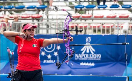 Maya da otro oro histórico a México en la Universiada Mundial