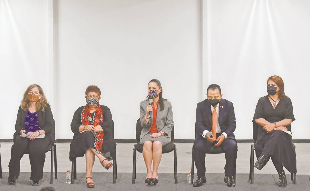 Al dar a conocer el informe sobre delitos contra las mujeres, se reconoció la valentía de quienes tienen la confianza de denunciar algún ilícito. Foto: Hugo García/ El Universal.