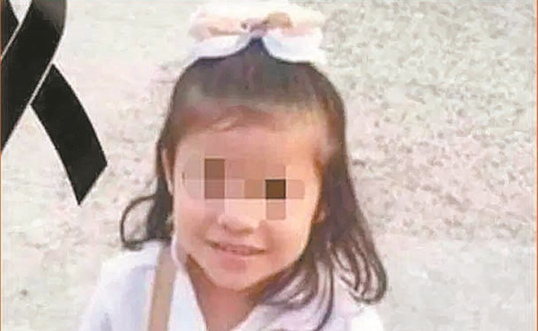 La pequeña de 5 años fue sustraída de su casa por sus victimarios la tarde del pasado 4 de septiembre, mientras sus padres trabajaban. Foto: ESPECIAL