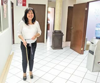 “Bienvenida la ceguera, si es para ayudar a la gente”