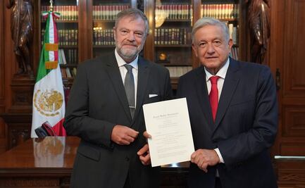 AMLO recibe cartas credenciales de 6 diplomáticos de Europa, Asia y Centro América