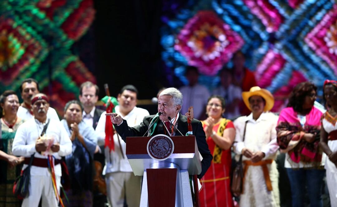 López Obrador reiteró su compromiso de no fallar “porque primero muerto que traicionarles”. Foto: Reuters