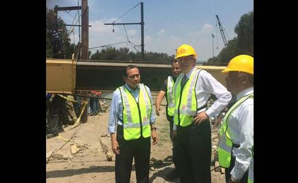 Supervisa Gaviño retiro de grúa en vías de L-A