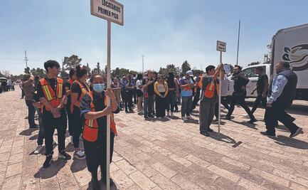 Alarma se escucha dos veces en Cuautitlán Izcalli durante Simulacro Nacional 2025