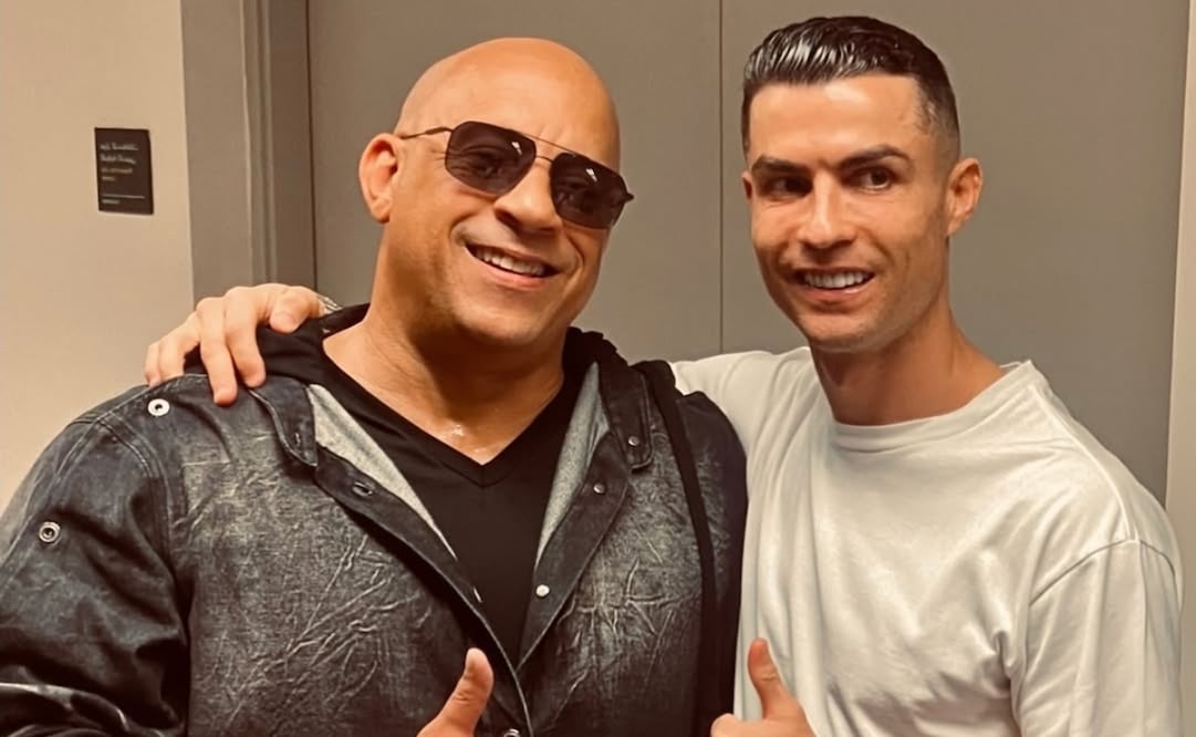 Cristiano Ronaldo aparecería en nueva cinta de Rápidos y Furiosos / Foto: @vindiesel en Instagram