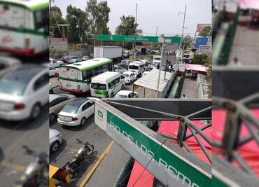 Bloquean avenida Central, a la altura de Río de los Remedios, por falta de agua