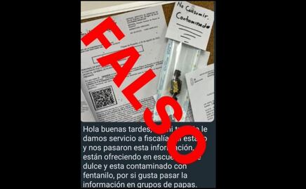 Fiscalía de Tabasco desmiente alerta por dulces contaminados con fentanilo