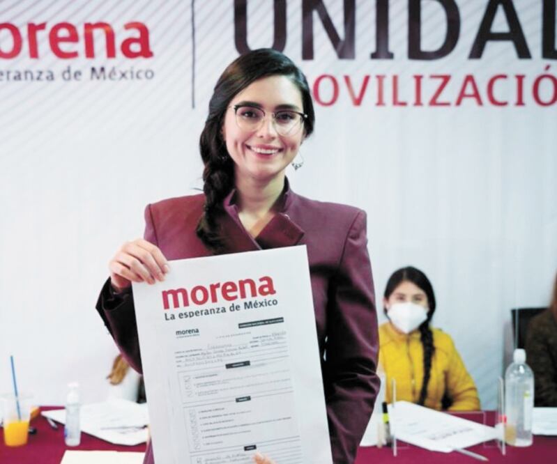 Paloma Aguilar Correa también fue funcionaria del SAT antes de aspirar a la candidatura por Morena. ESPECIAL