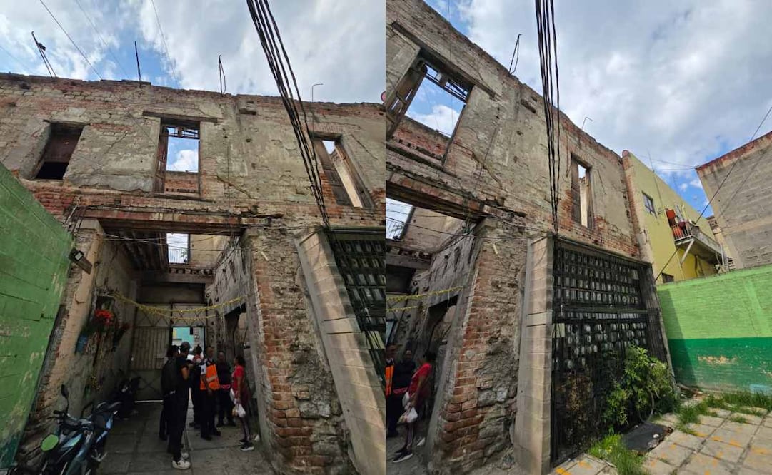 La alcaldía Cuauhtémoc realizó una inspección técnica en un inmueble de la colonia Guerrero, por la antigüedad de la construcción. Foto: Especial