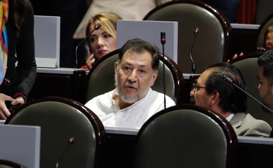 Gerarardo Fernández Noroña, diputado del Partido del Trabajo. Foto: Archivo/EL Universal