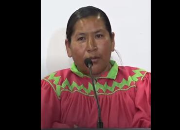 Candidata rarámuri habla en su lengua materna durante debate en Chihuahua, pero no la traducen
